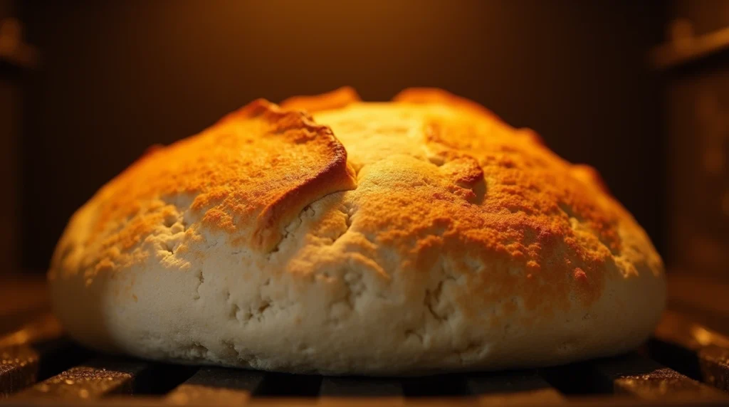 Avocado Cottage Cheese Bread Baking in Oven - Avocado Cottage Cheese Bread: A Healthy and Delicious Recipe