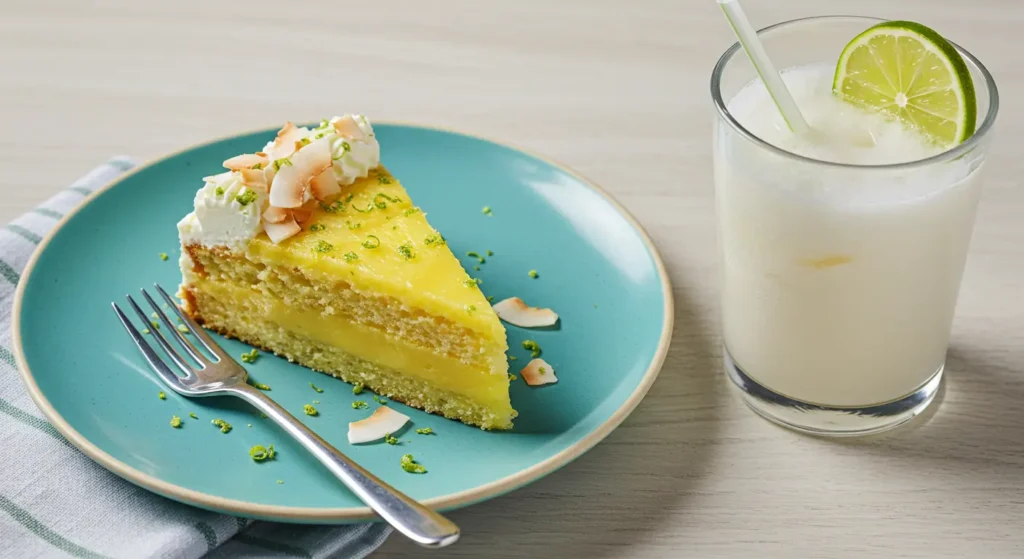 Serving Pineapple Paradise Cake