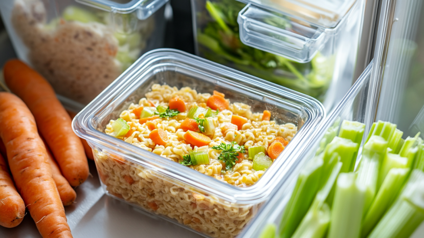  Storing pastina soup in the refrigerator
