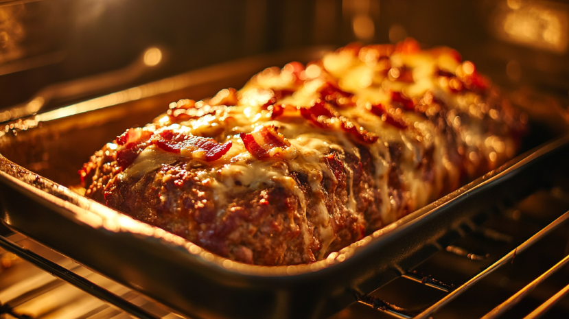 Best Bacon Mushroom Swiss Cheese Meatloaf Recipe