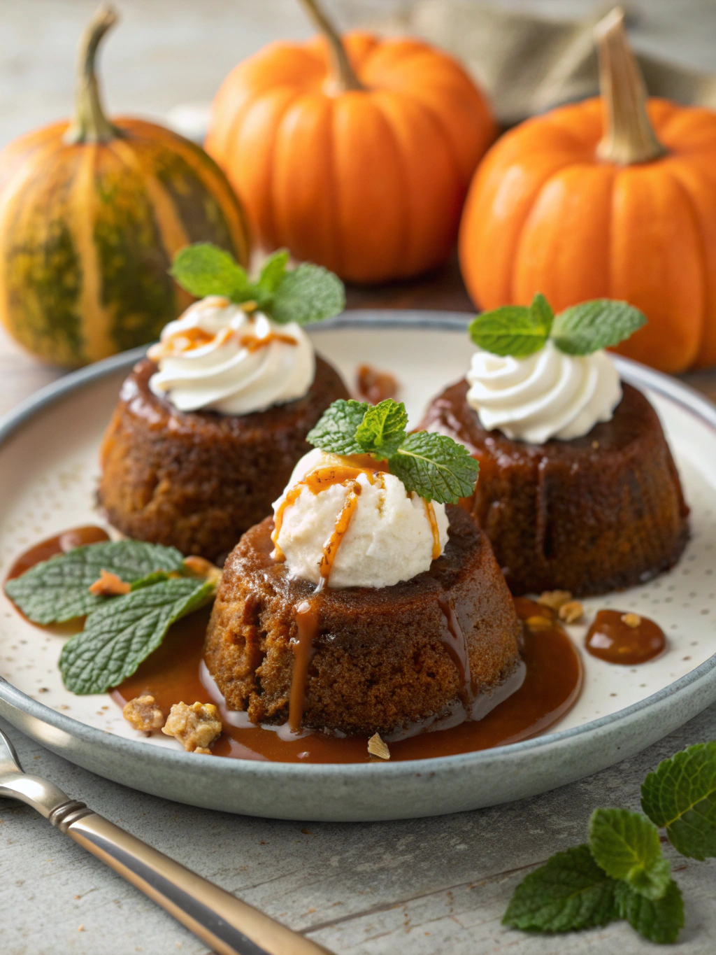 fsuKE6 LA NpYwCvYjp9 image - Sticky Toffee Pumpkin Puddings – A Cozy Fall Dessert You’ll Love