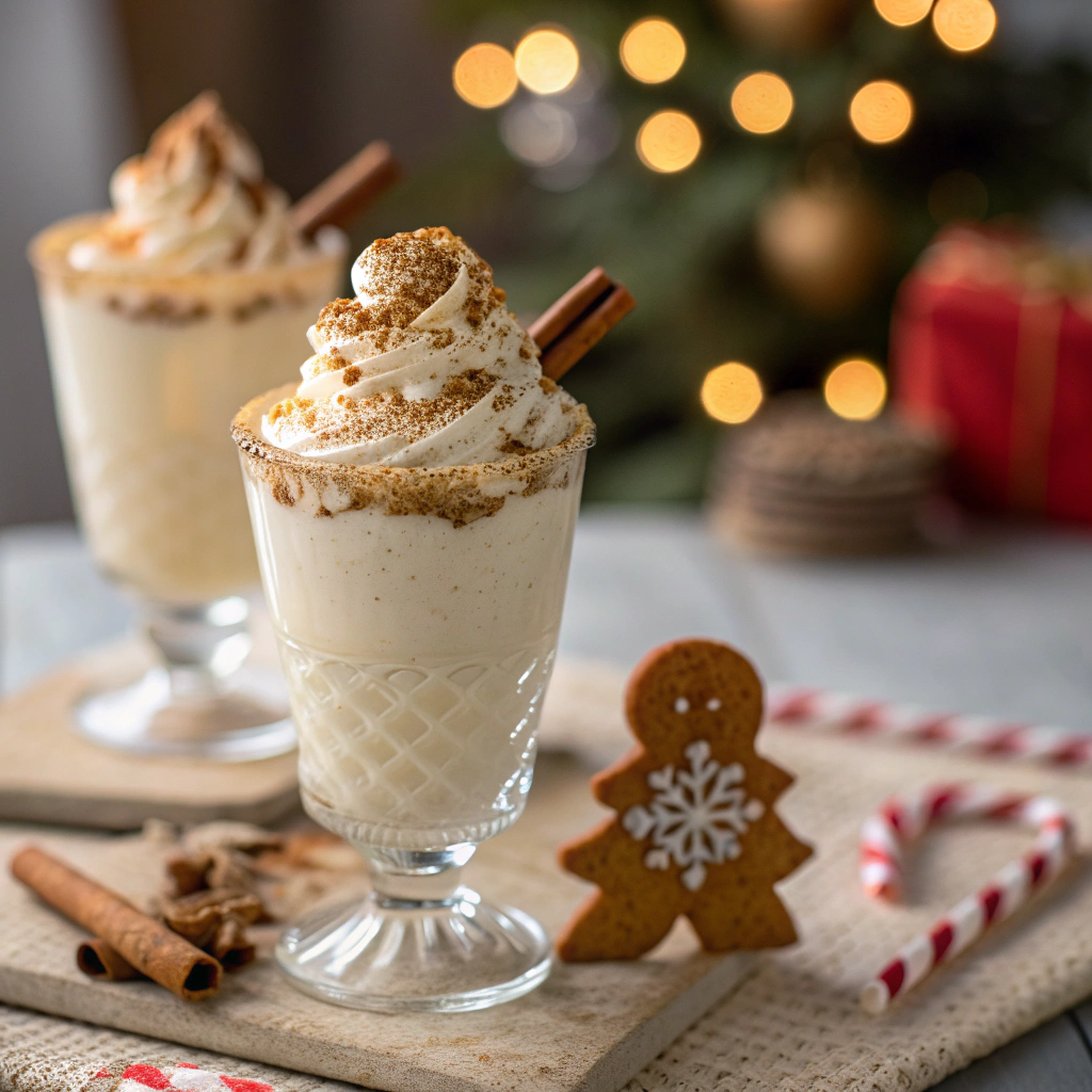 Gingerbread Eggnog Mocktail: Your Festive Sip This Holiday Season ...