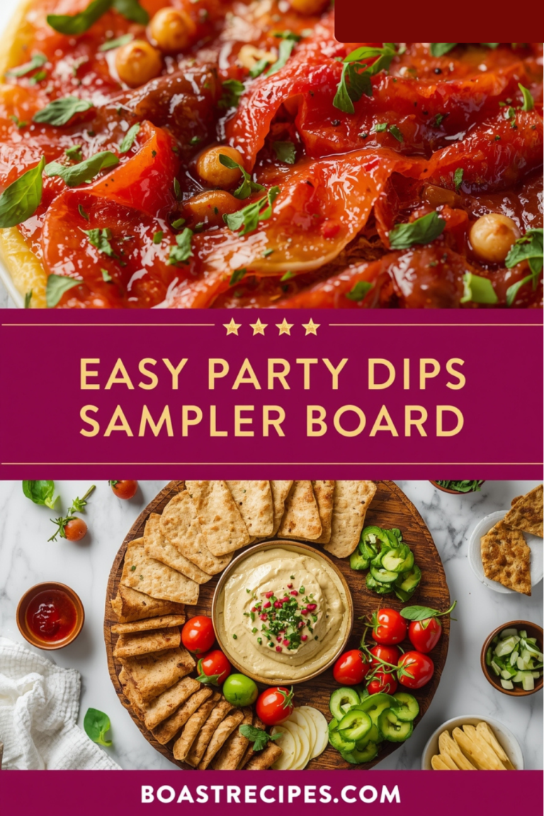 Easy Party Dips Sampler Board: The Barely-Any-Cooking Crowd-Pleaser ...