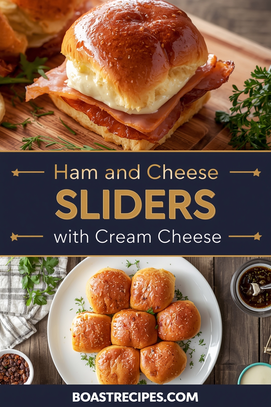 Ham and Cheese Sliders with Cream Cheese: The Only Party Trick You ...