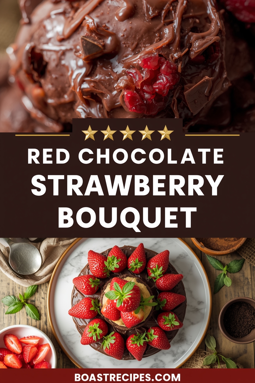 Red Chocolate Covered Strawberry Bouquet Recipe 1 Red Chocolate Covered Strawberry Bouquet Recipe - Red Chocolate Covered Strawberry Bouquet Recipe